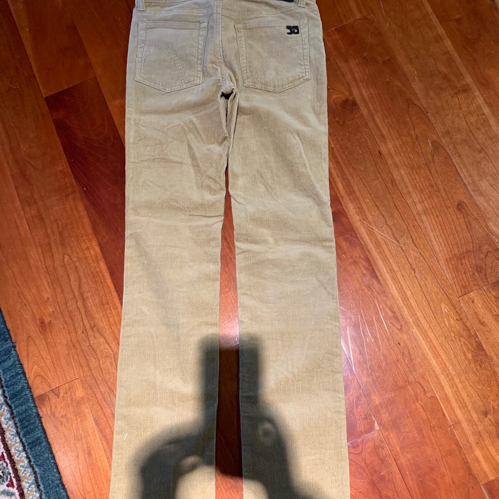 Joes corduroy tan pants NWT SZ 14